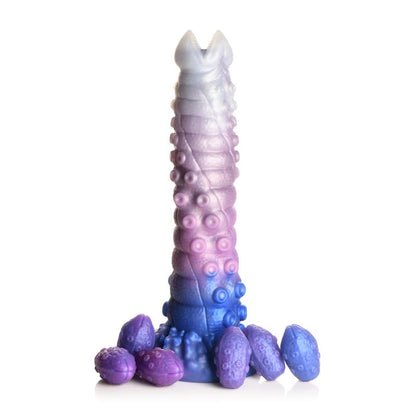 CREATURE COCKS - TENTA-QUEEN DILDO OVIPOSITOR CON 6 HUEVOS