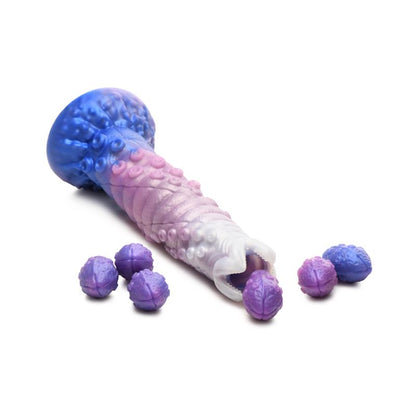 CREATURE COCKS - TENTA-QUEEN DILDO OVIPOSITOR CON 6 HUEVOS