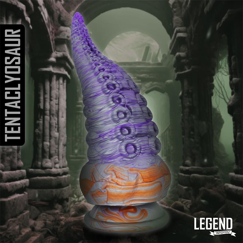 LEGEND - TENTACLYOSAUR DILDO TENTÁCULO SILICONA LÍQUIDA 20 CM