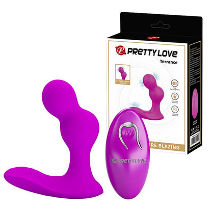 PRETTYLOVE - TERRANCE PLUG ANAL CON VIBRACIÓN Y CONTROL REMOTO
