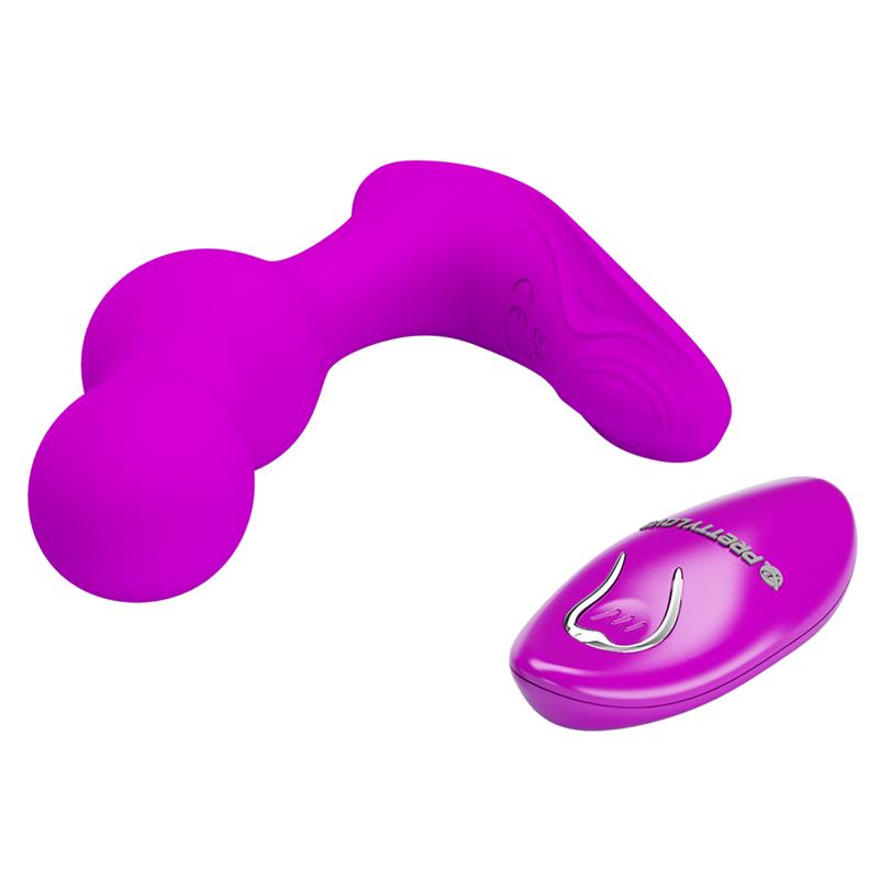 PRETTYLOVE - TERRANCE PLUG ANAL CON VIBRACIÓN Y CONTROL REMOTO