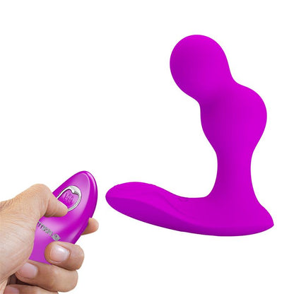 PRETTYLOVE - TERRANCE PLUG ANAL CON VIBRACIÓN Y CONTROL REMOTO
