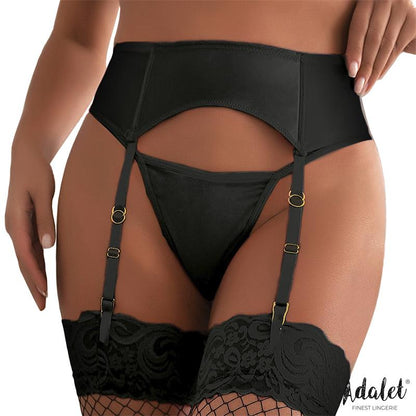 ADALET LINGERIE - TESSY SET DE LIGUERO CON TANGA