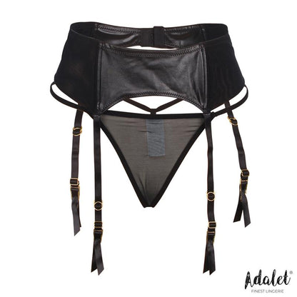 ADALET LINGERIE - TESSY SET DE LIGUERO CON TANGA