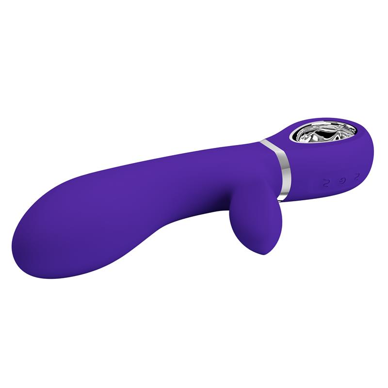 PRETTYLOVE - THOMAS VIBRADOR PUNTO-G PÚRPURA