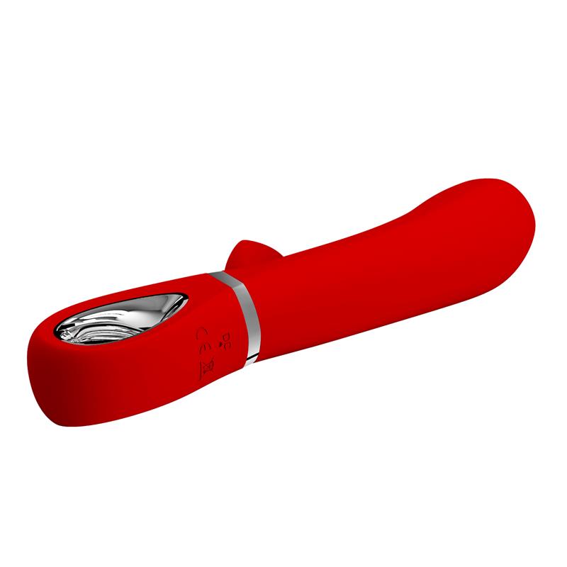 PRETTYLOVE - THOMAS VIBRADOR PUNTO-G ROJO