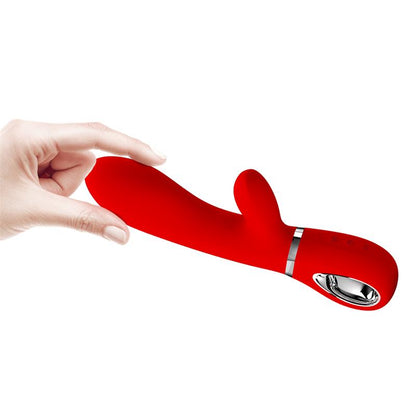 PRETTYLOVE - THOMAS VIBRADOR PUNTO-G ROJO
