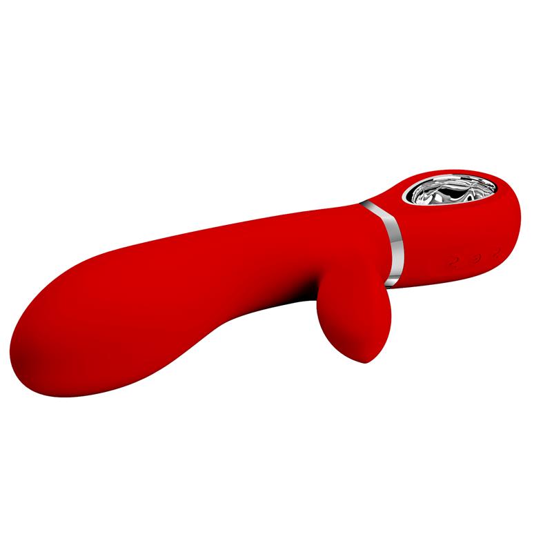 PRETTYLOVE - THOMAS VIBRADOR PUNTO-G ROJO