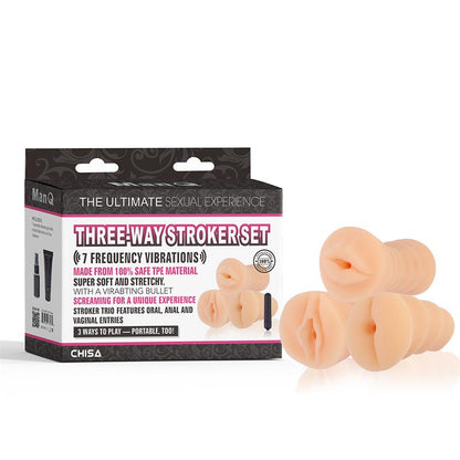 CHISA - THREE WAY STROKER SET DE 3