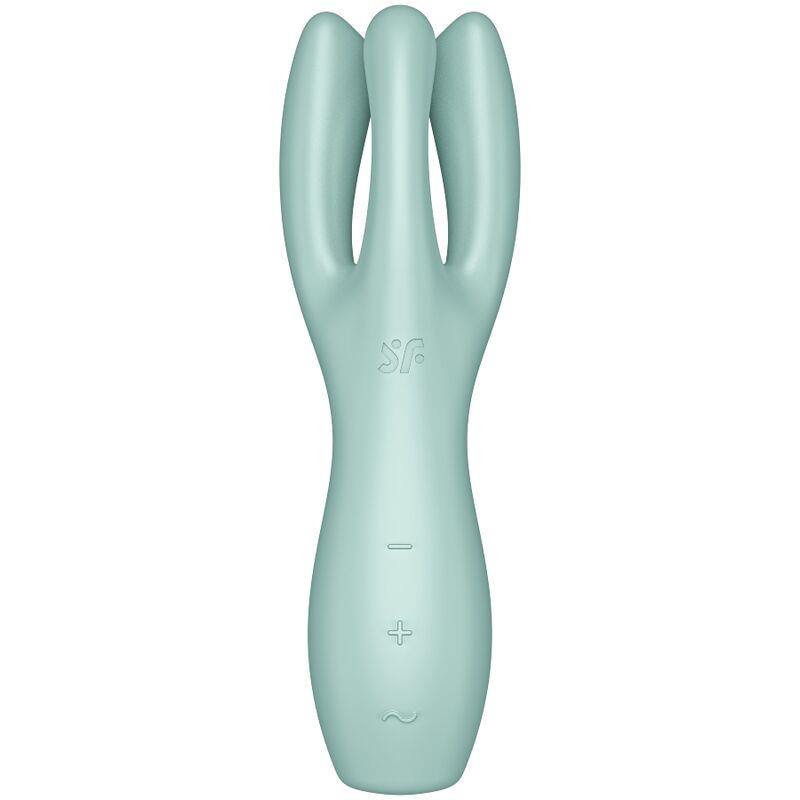 SATISFYER - THREESOME 3 LAY-ON VIBRADOR 3 MOTORES MENTA