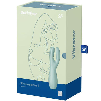 SATISFYER - THREESOME 3 LAY-ON VIBRADOR 3 MOTORES MENTA