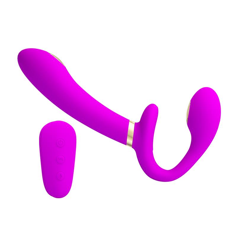 PRETTYLOVE - THUNDERBIRD VIBRADOR PARA PAREJAS SIN ARNÉS CON CONTROL REMOTO