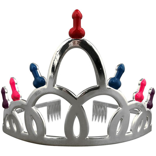 KHEPER GAMES - TIARA CON ADORNOS EN FORMA DE PENE