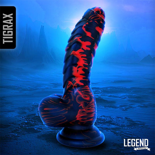 LEGEND - TIGRAX DILDO REALISTA SILICONA LÍQUIDA 17,5 CM