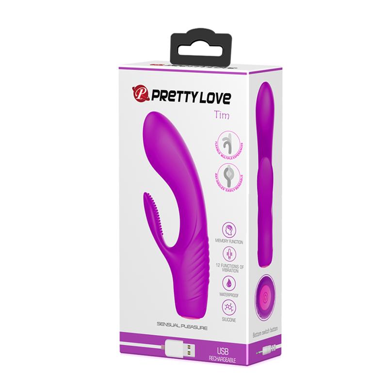 PRETTYLOVE - TIM VIBRADOR PUNTO-G FLEXIBLE