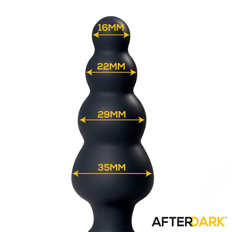 AFTERDARK - TIMKO PLUG ANAL CON ANILLO DE SILICONA