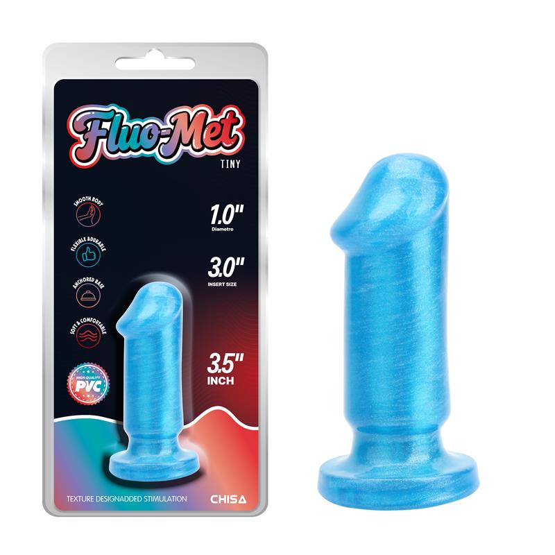 CHISA - TINY BLUE PLUG ANAL AZUL 3.5 - 9CM