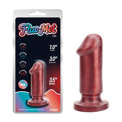 CHISA - TINY RED PLUG ANAL ROJO 3.5 - 9CM
