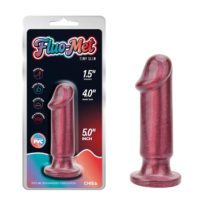 CHISA - TINY SLIM RED PLUG ANAL ROJO 5 - 12.5CM