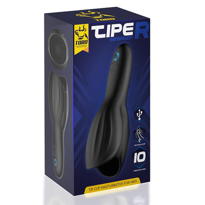 MINOTHOR - TIPER COPA MASTURBADORA PARA EL PENE SILICONA USB