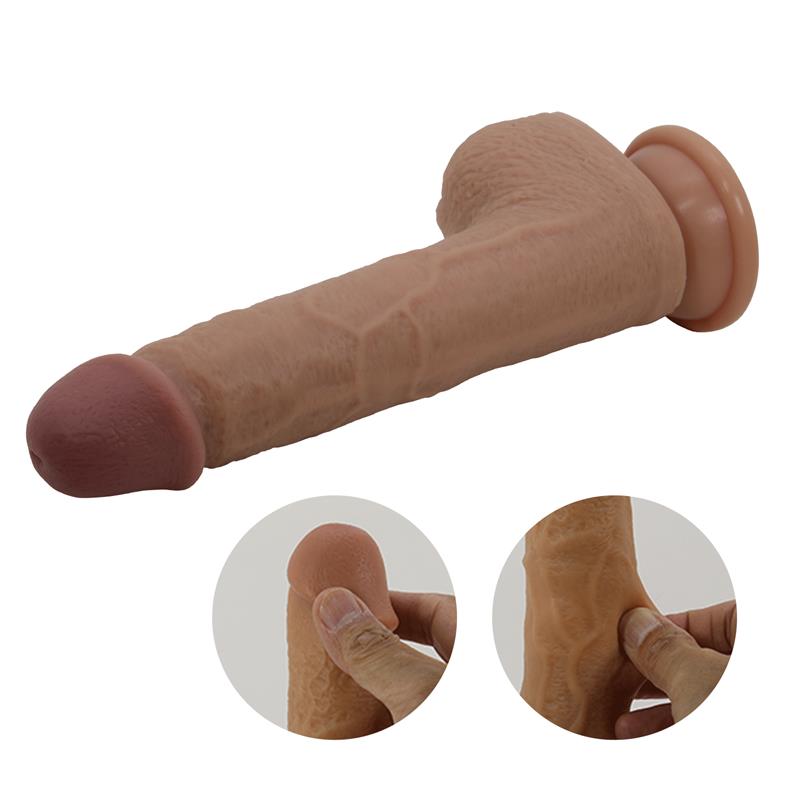 PRETTYLOVE - TOMMY DILDO REALISTA CON VIBRACIÓN Y THRUSTING CON CONTORL REMOTO