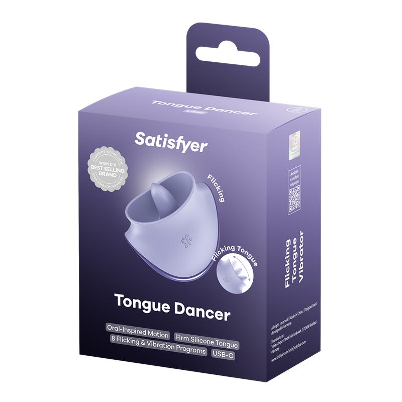 SATISFYER - TONGUE DANCER LILA