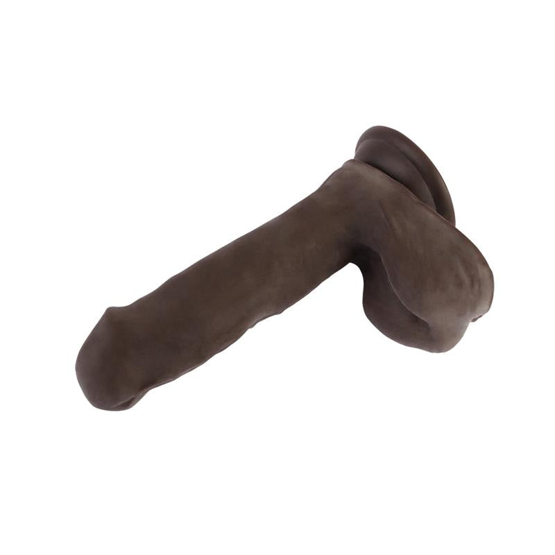 CHISA - TOPLESS LOVER DILDO DUAL DENSITY MARRÓN 19.2CM