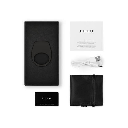 LELO - TOR 3 ANILLO PARA PAREJAS CON LELO APP BLACK