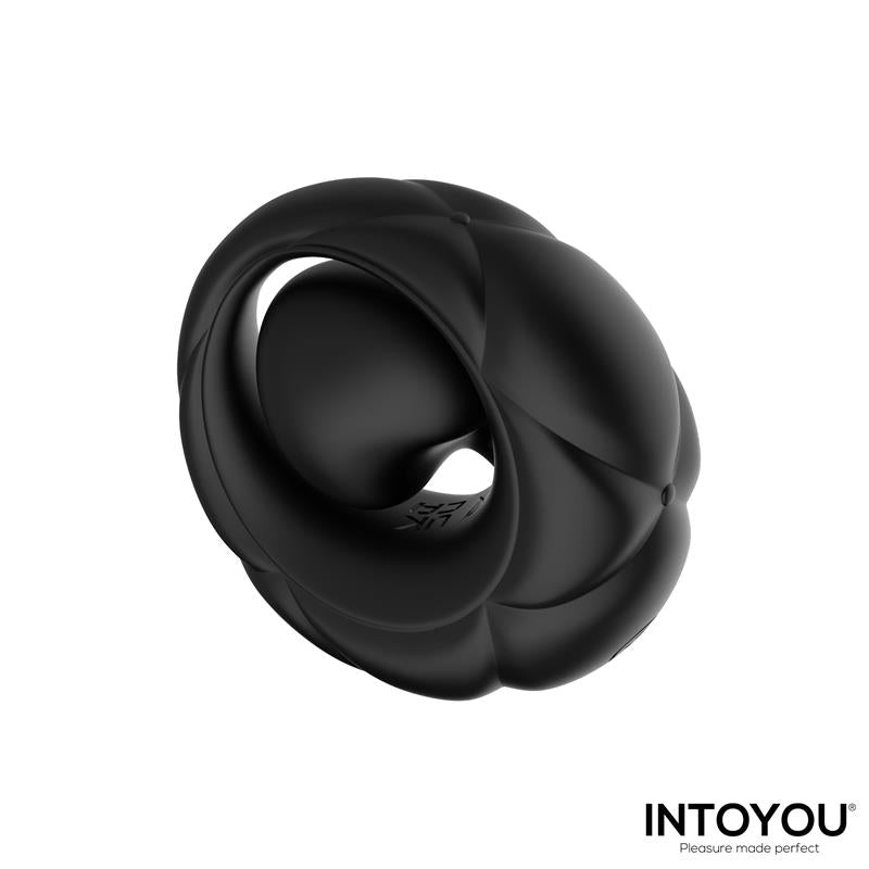 INTOYOU - TORUS ANILLO VIBRADOR CON BOLA CLITORIANA CON CONTROL REMOTO USB