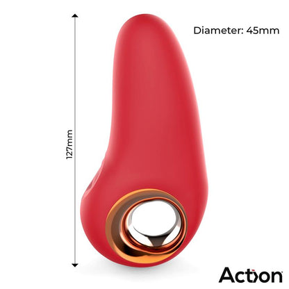 ACTION - TRAZY ESTIMULADOR CON PULSACIÓN ERGONÓMICO USB