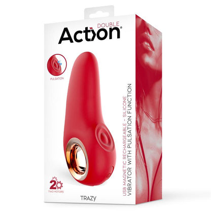 ACTION - TRAZY ESTIMULADOR CON PULSACIÓN ERGONÓMICO USB
