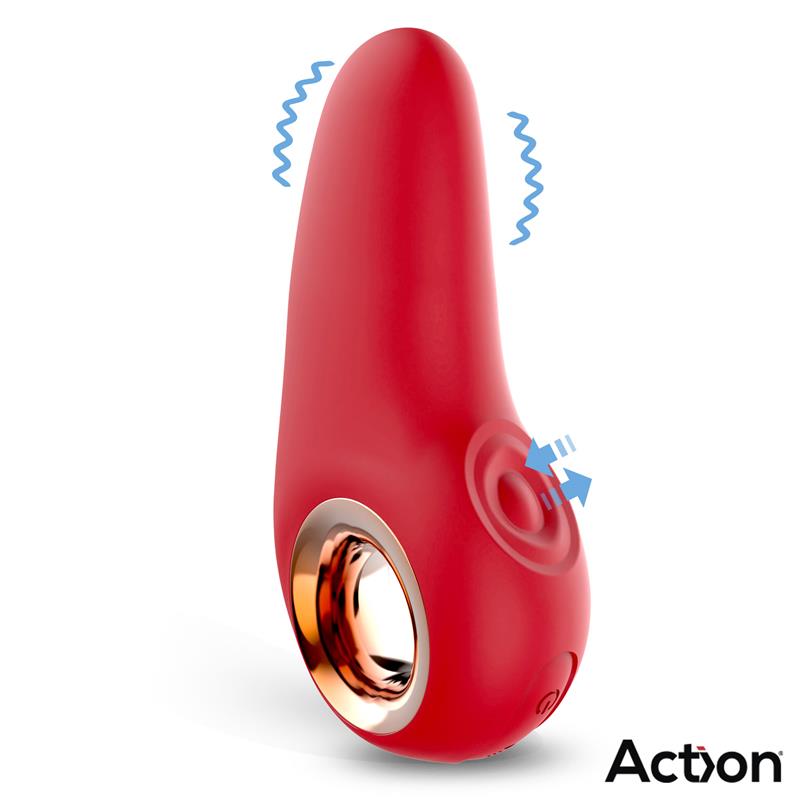 ACTION - TRAZY ESTIMULADOR CON PULSACIÓN ERGONÓMICO USB