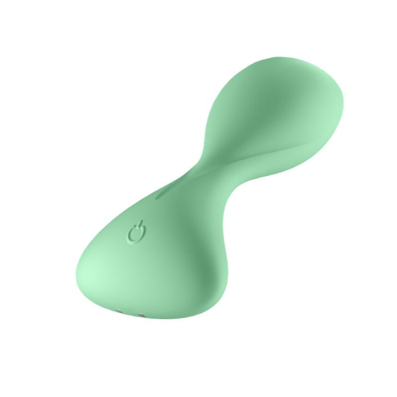 SATISFYER - TRENDSETTER PLUG ANAL CON VIBRACIÓN Y APP VERDE CLARO