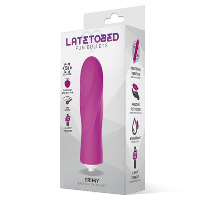 LATETOBED - TRIMY BALA VIBRADORA EASY QUICK SILICONA ROSA