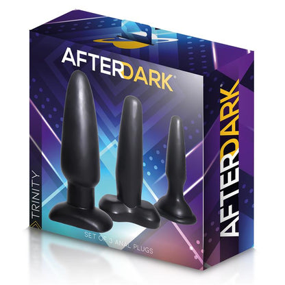 AFTERDARK - TRINITY SET DE 3 PLUGS ANALES