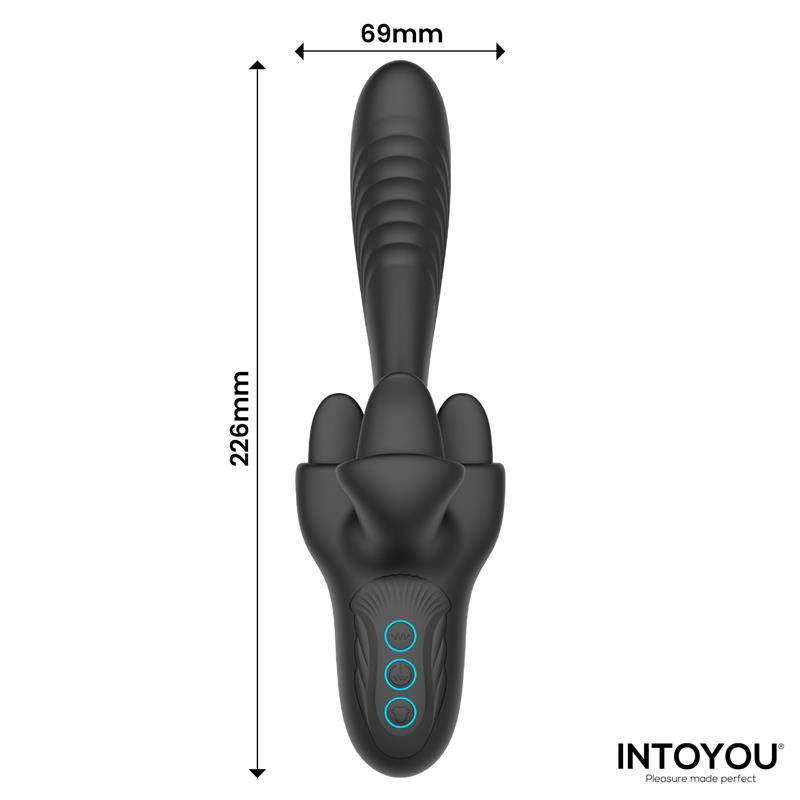 INTOYOU - TRITON VIBRADOR TRIPLE LENGUA