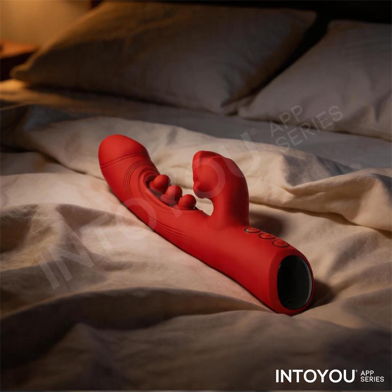 INTOYOU APP SERIES - TRIXY VIBRADOR CON TAPPING Y BITING CON APP