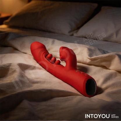 INTOYOU APP SERIES - TRIXY VIBRADOR CON TAPPING Y BITING CON APP