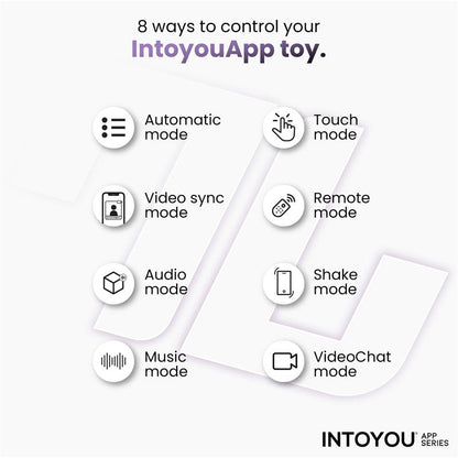 INTOYOU APP SERIES - TRIXY VIBRADOR CON TAPPING Y BITING CON APP