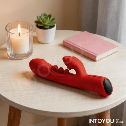 INTOYOU APP SERIES - TRIXY VIBRADOR CON TAPPING Y BITING CON APP