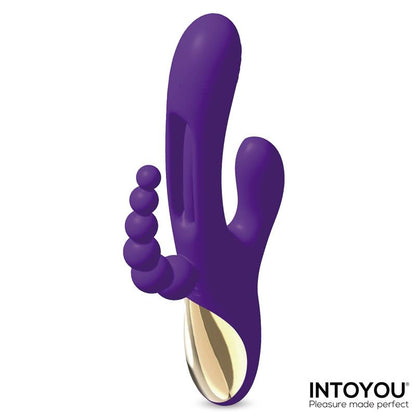 INTOYOU - TRIYA VIBRADOR CON LENGUA FLIPPING Y CADENA ANAL