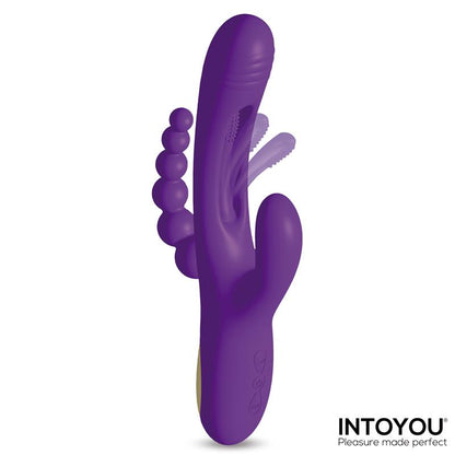 INTOYOU - TRIYA VIBRADOR CON LENGUA FLIPPING Y CADENA ANAL