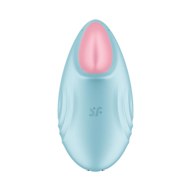 SATISFYER - TROPICAL TIP CON APP SATISFYER CONNECT LIGHT BLUE