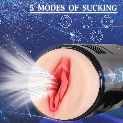 JUICY LAMOUR - TRUDA MASTURBADOR AUTOMÁTICO VIBRACIÓN Y SUCCIÓN VAGINA