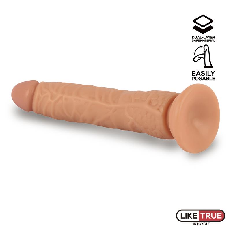 LIKETRUE - TUCKER DILDO REALISTA ARTICULABLE-POSABLE 8.2 NATURAL