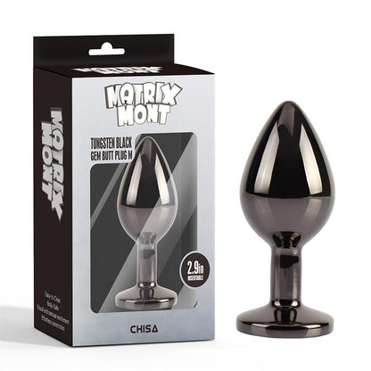 CHISA - TUNGSTEN PLUG ANAL CON JOYA EN LA BASE TALLA M