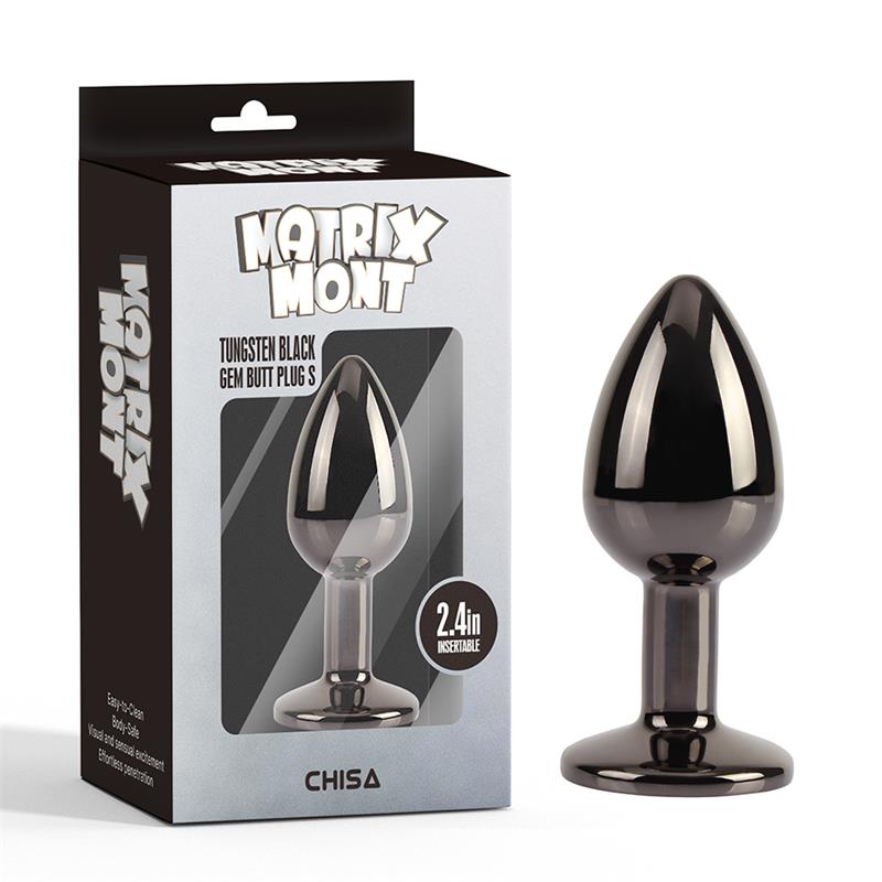 CHISA - TUNGSTEN PLUG CON JOYA EN LA BASE TALLA S