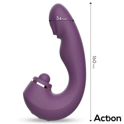 ACTION - TURIS SOFT HITTING BALL CON PULSACIÓN PARA EL PUNTO G Y VIBRACIÓN