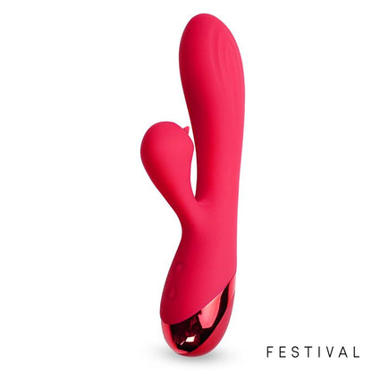 FESTIVAL - TURNA VIBRADOR USB ROJO