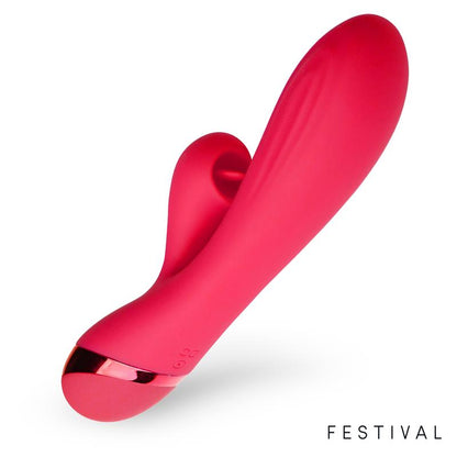 FESTIVAL - TURNA VIBRADOR USB ROJO
